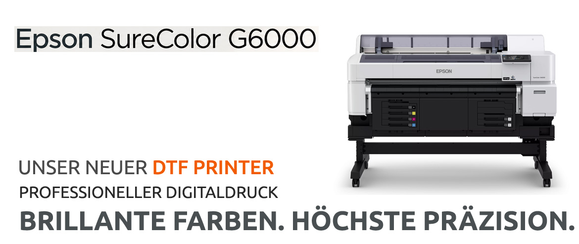 Neu in unserem Maschinenpark - EPSON G6000